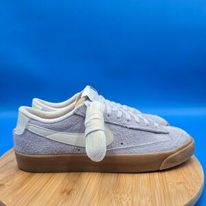 Nike Blazer Low '77 Vintage Lavender Suede Football Grey NWOB Women 12 Men 10.5